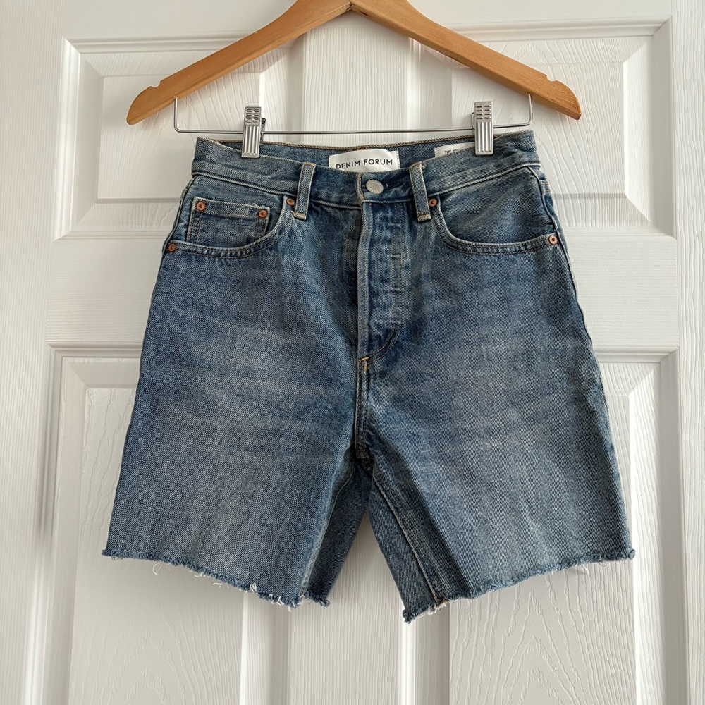 Denim Forum Joni Mid Shorts